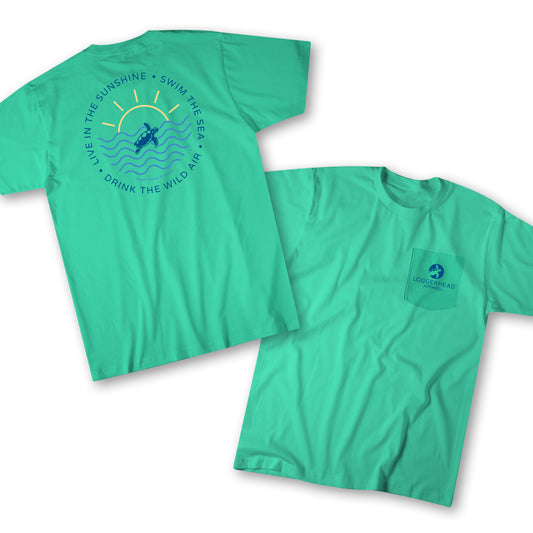 Live in the Sunshine Pocket Tee