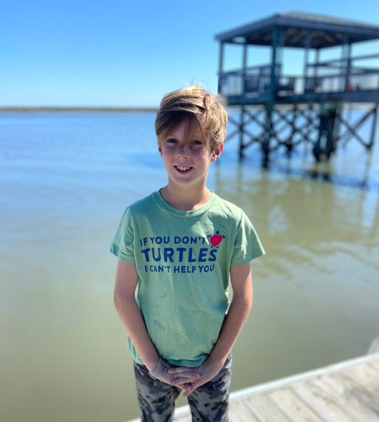 If You Don't Love Turtles... Youth Organic Cotton Tee